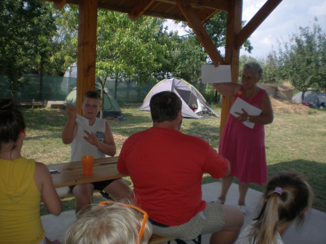 Nyári tábor Kistárkányban - 2014
